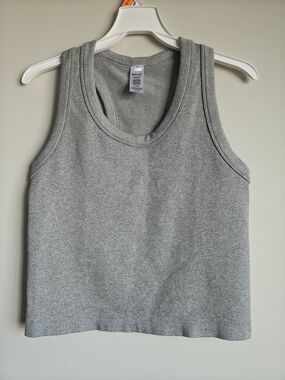 Reflex Heather Gray Racerback Tank